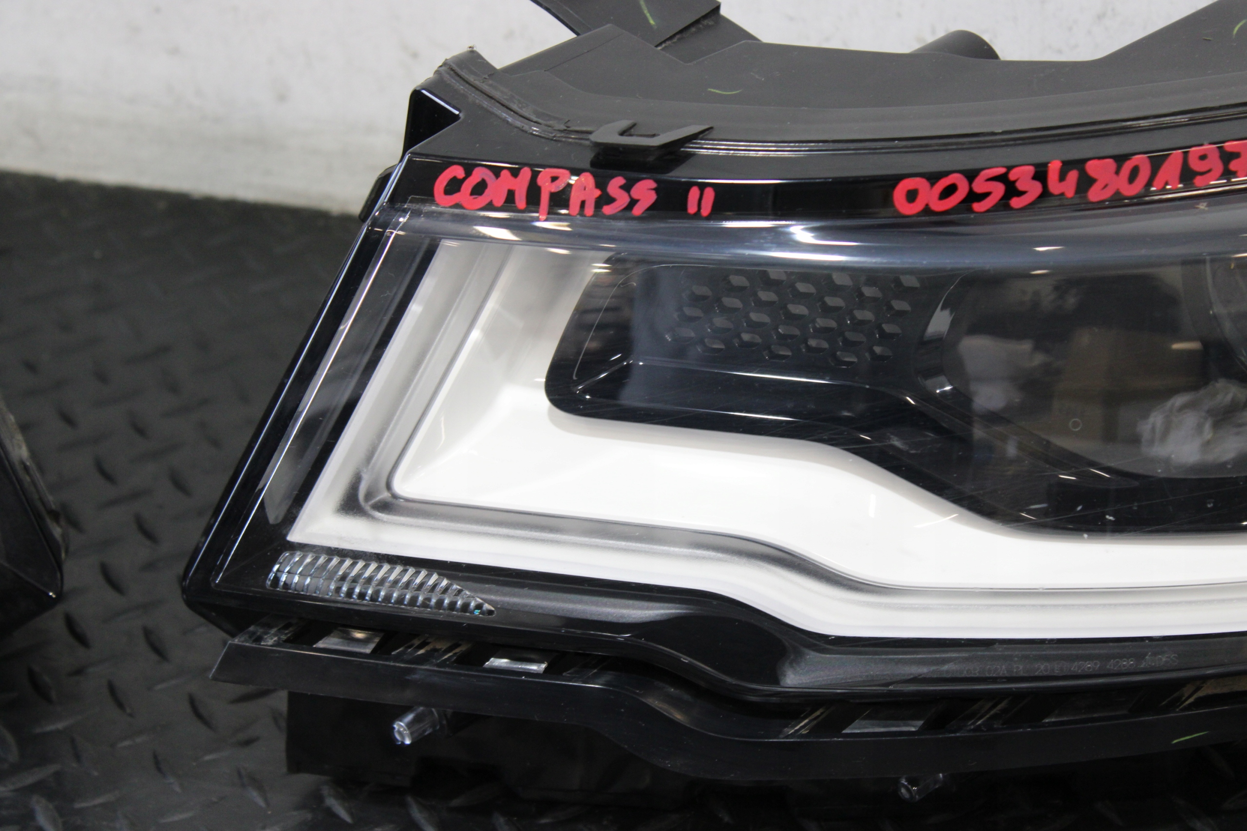 lights front front JEEP COMPASS II 2 P55112717AF P55112716AF