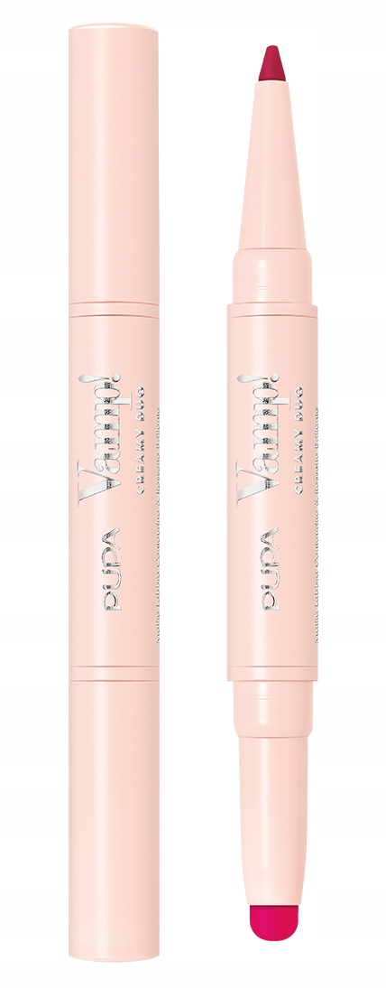 Pupa Vamp! Creamy Duo Rtěnka S Konturkou Na Rty 012 Cherry Red