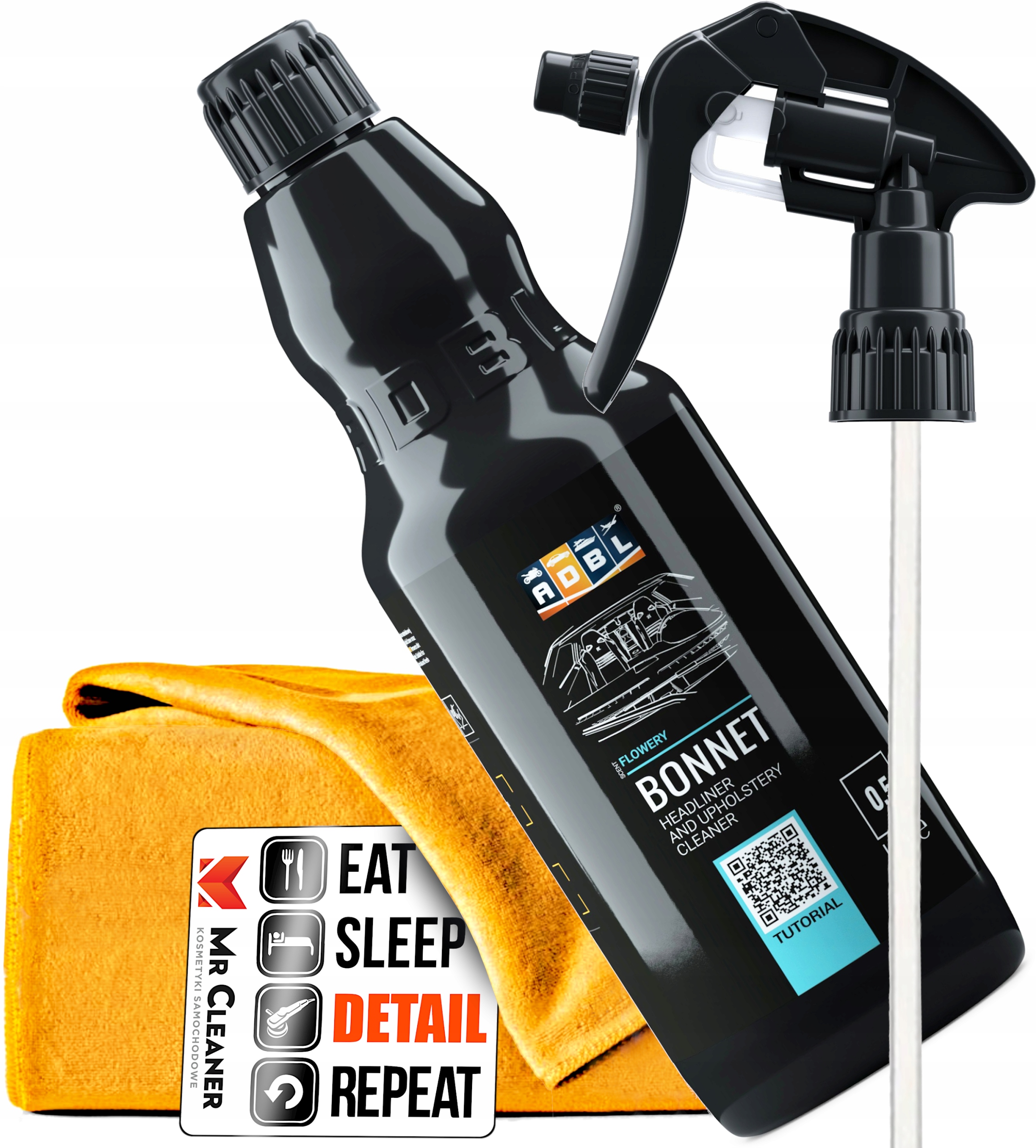 

Adbl Bonnet Czyszczenie Tapicerki Podsufitki 500ml