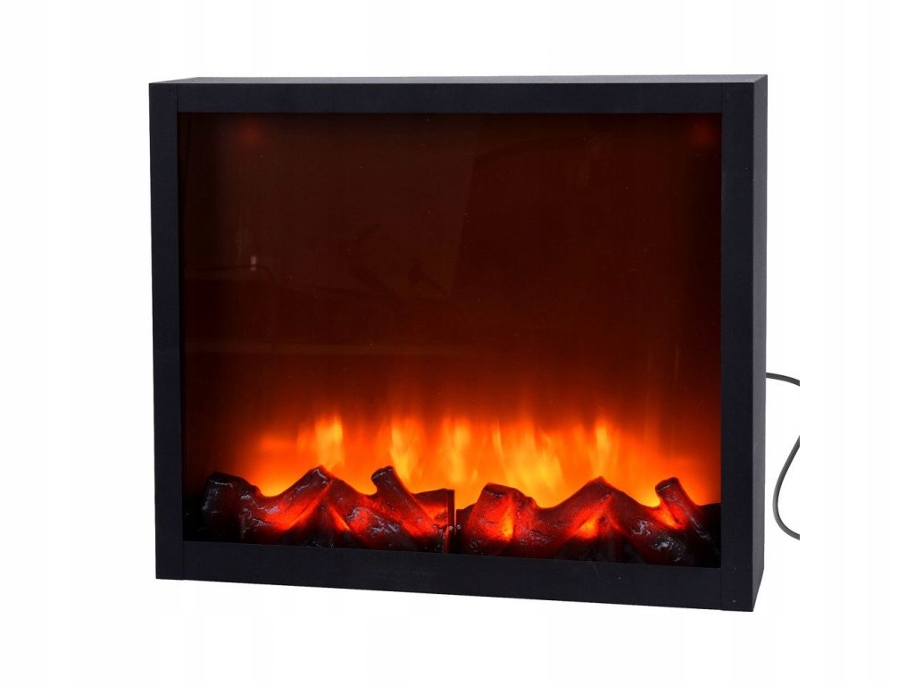 Elektrický krb Led vánoční dekorace 41 x 25 cm