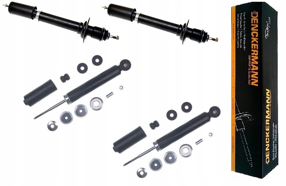 Tlumiče Mercedes W163 ML 1998-2005 Zadní Přední Sada