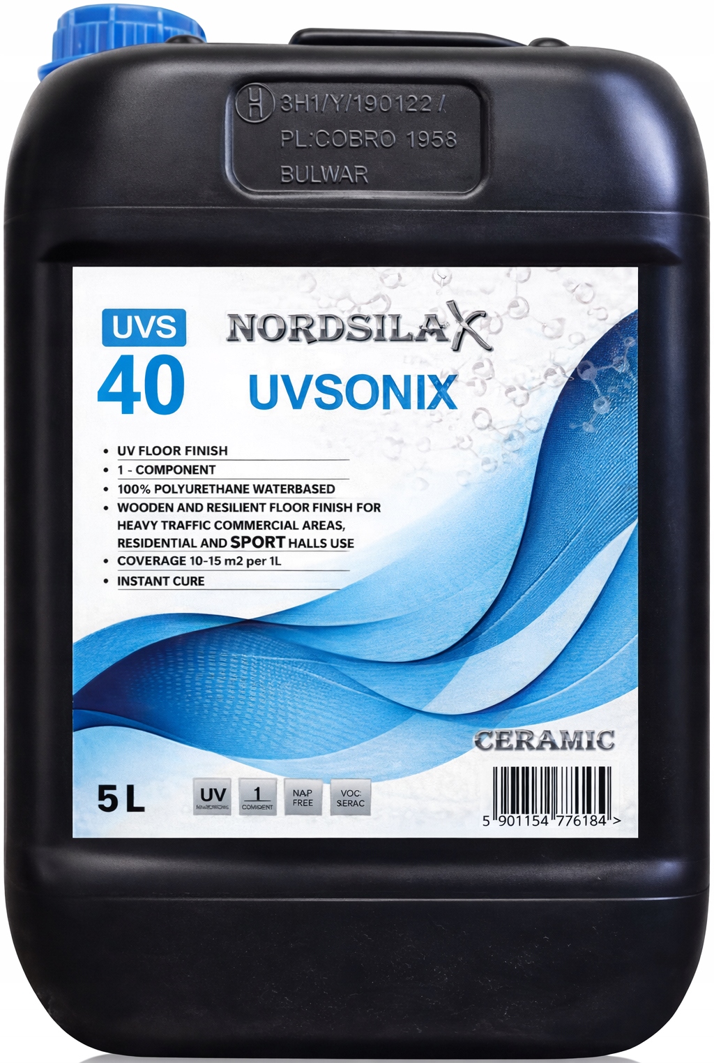 Nordsilax Uvsonix 40 Polomat 5L Uv lak na parkety