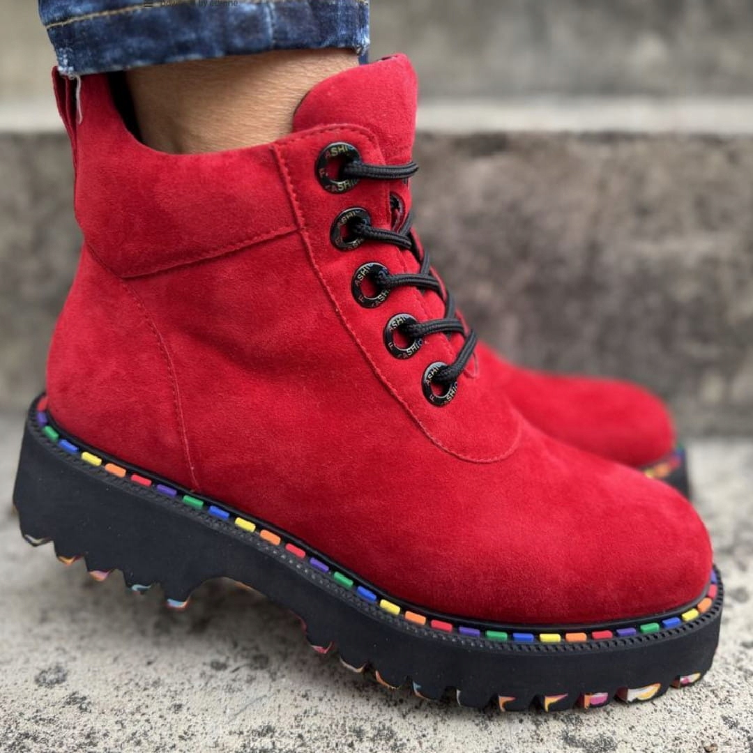 Dámské trekové boty Artiker 55C0511 Red 39, Červená