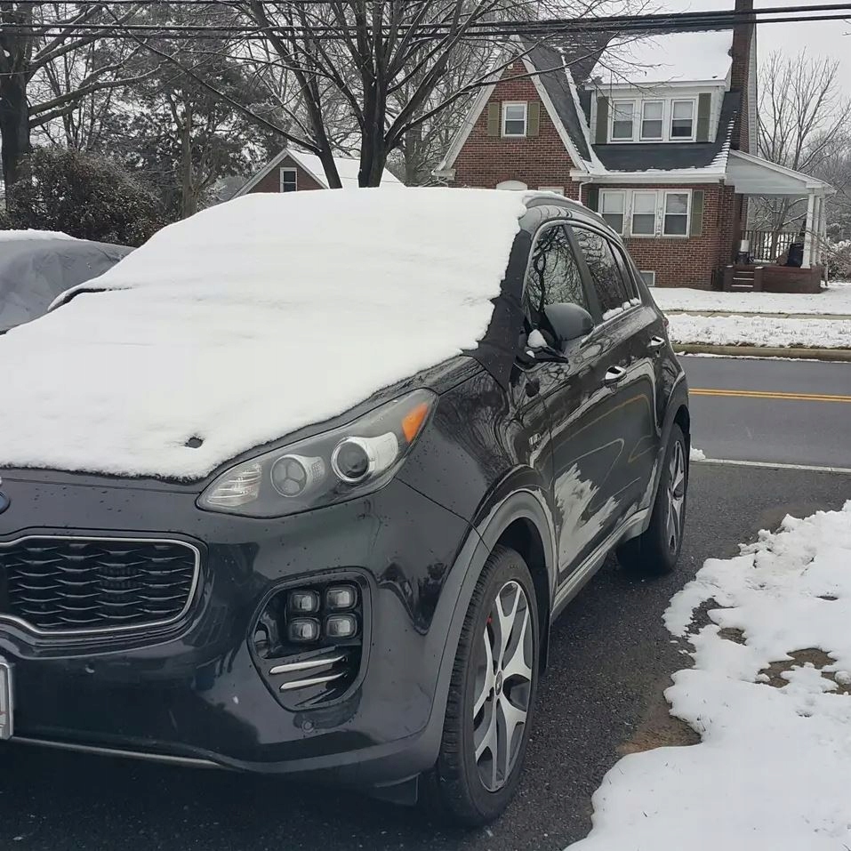 POKROWIEC MATA ANTYSZRONOWA PRZECIWSZRONOWA OSŁONA NA SZYBĘ SAMOCHODU AUTA Szerokość produktu 170 cm