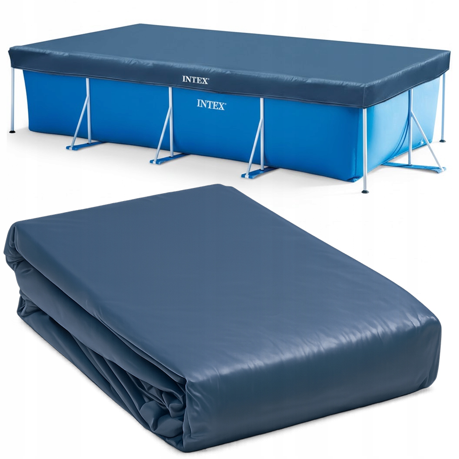 Ochranný Kryt Víko Podložka Plachta Kryt Na Bazén Intex 28274