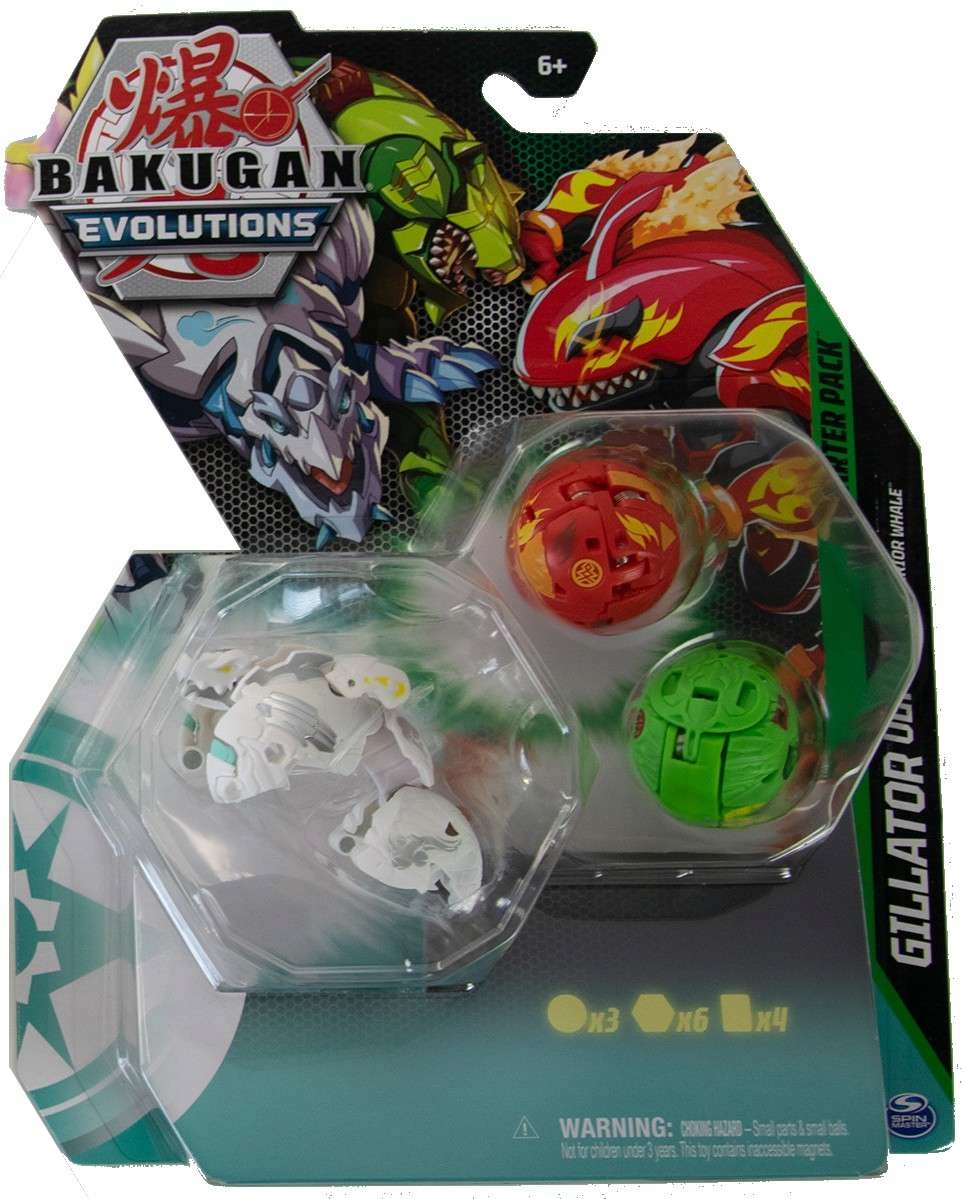 

Bakugan Evolutions Zestaw Startowy Gillator Ultra