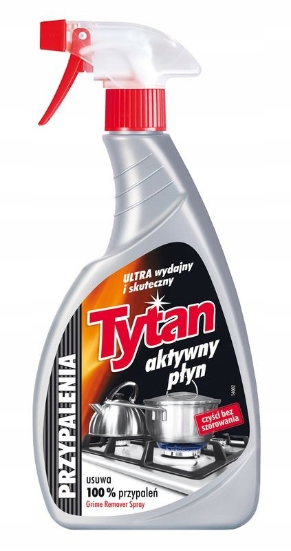

Płyn Do Usuwania Przypaleń Tytan Spray 500g