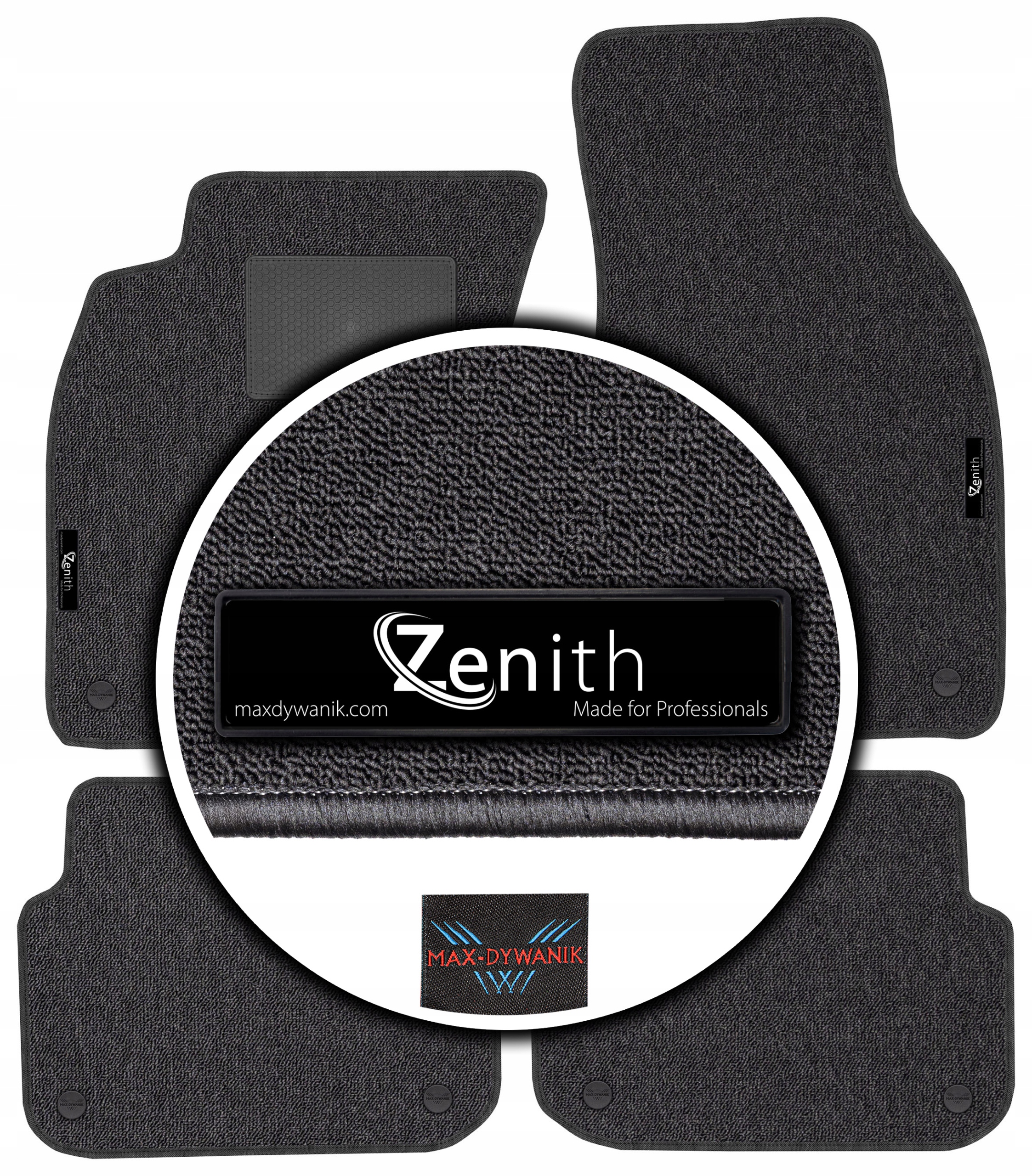 Audi A6 C6 2004-2006 Koberce do auta Max-dywanik Zenith