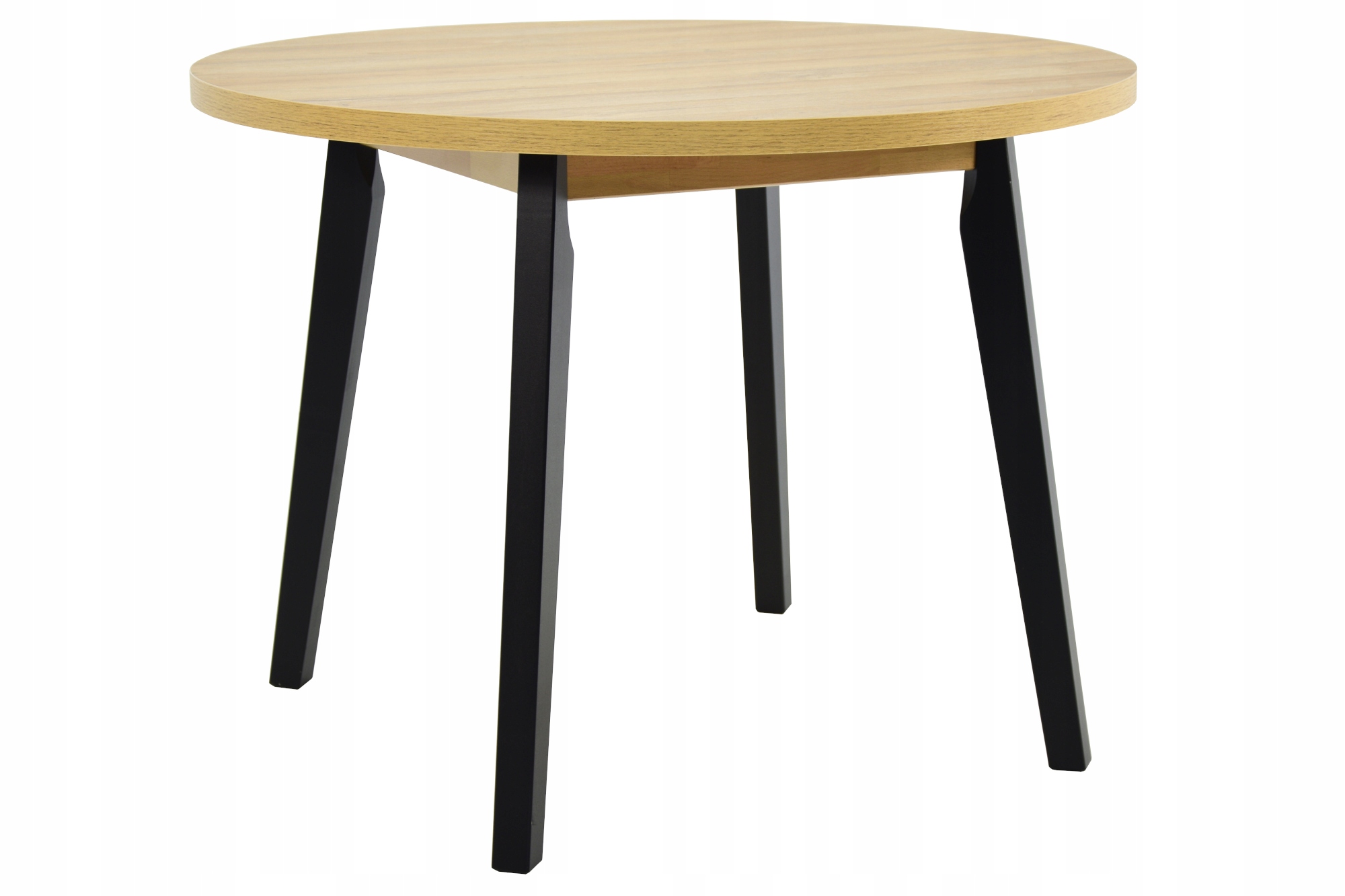 4 скандинавські стільці + круглий стіл 100 см від Interni