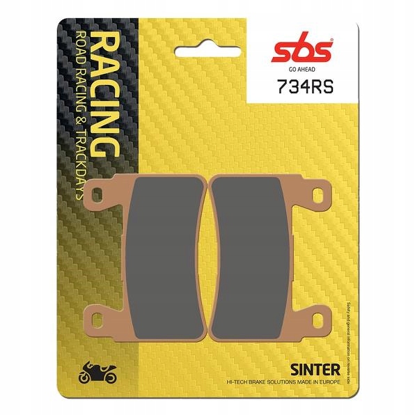 Klocki przod SBS HONDA CBR 900 RR FIREBLADE 98 03