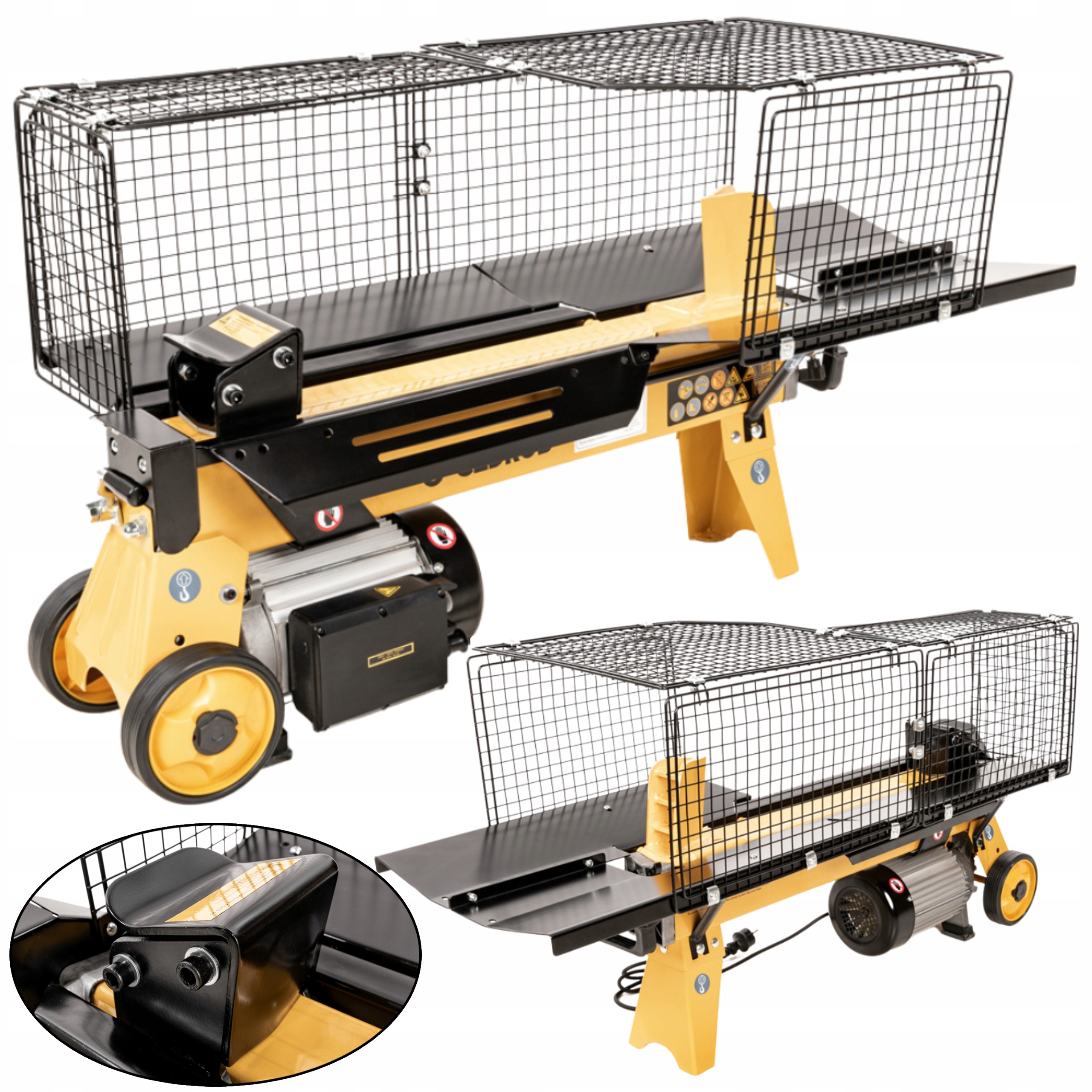 Łuparka do drewna 7T rębak 2,2kW 7000kg Cedrus