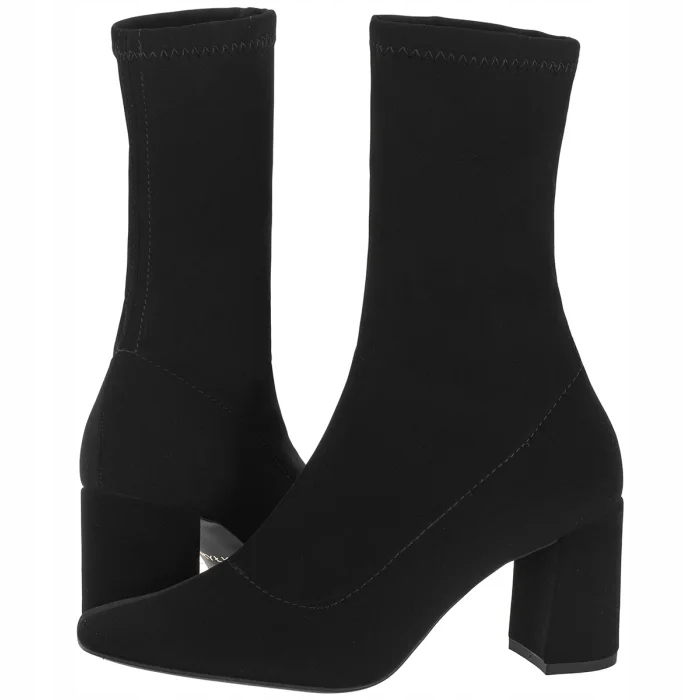 Kožené dámské boty Kotníkové Boty Ryłko černé 7ZVG8_T4 _UV9