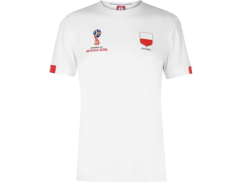 T-SHIRT POLSKA FIFA WORLD CUP 2018 (BIAŁY) L!