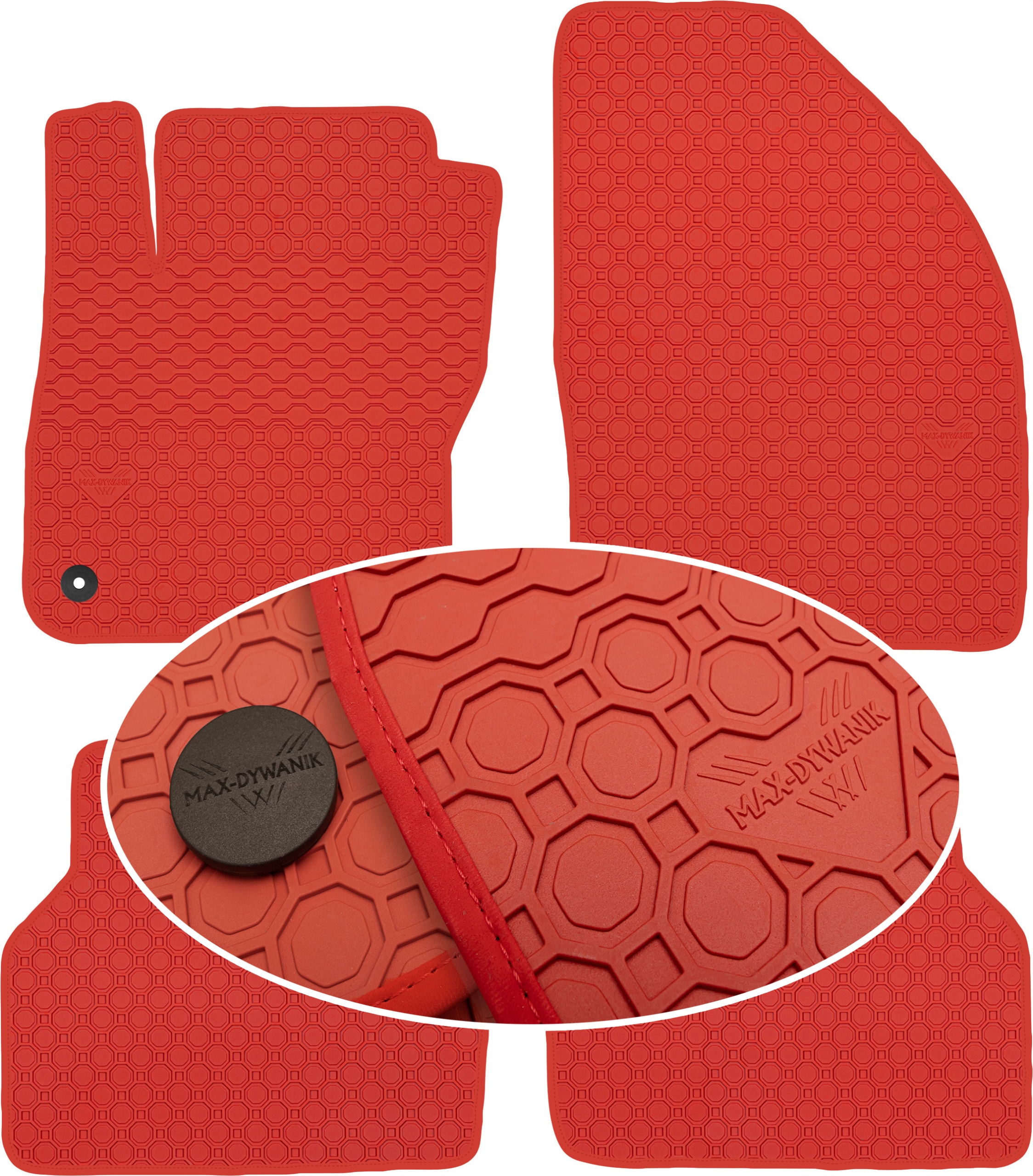 Ford Focus II Fl 2007-2011 Koberce Červené