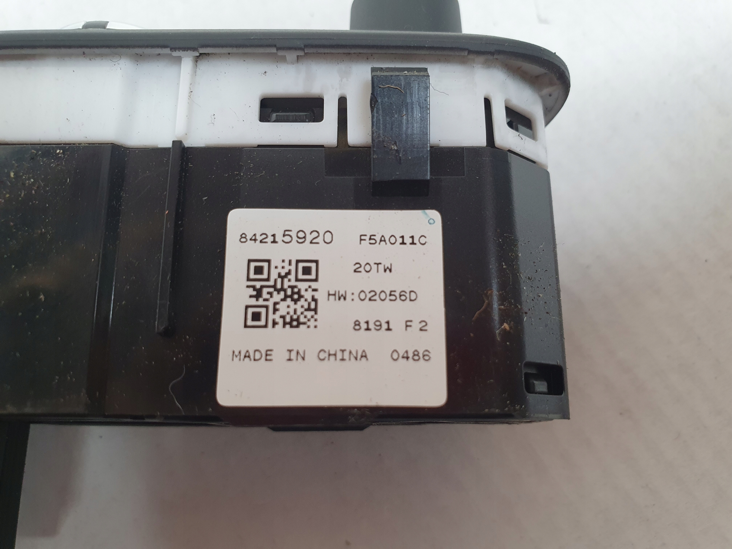 opel INSIGNIA B UP 39151087