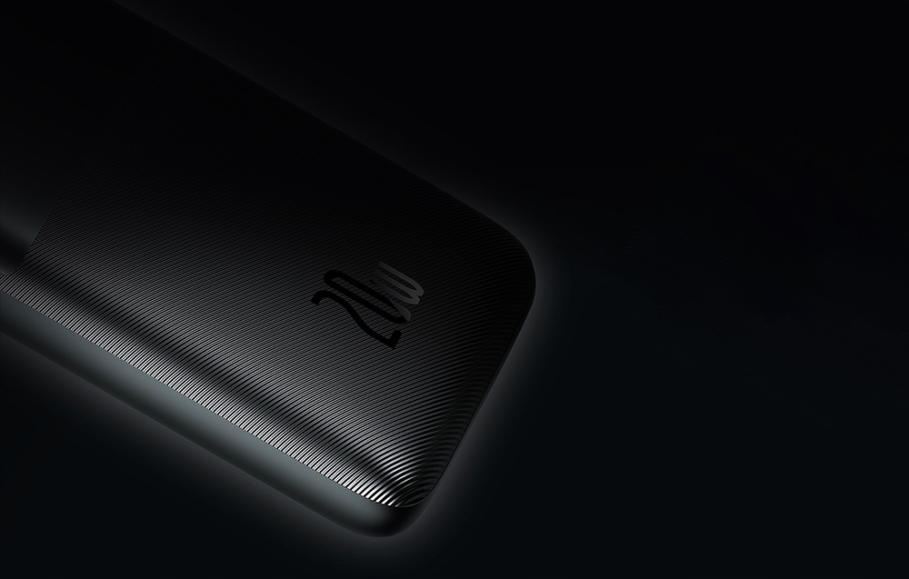 BASEUS PODRÓŻNY POWER BANK 10000 MAH 2X USB USB-C QC 3.0 20W Z KABLEM USB Napięcie nominalne 9 V