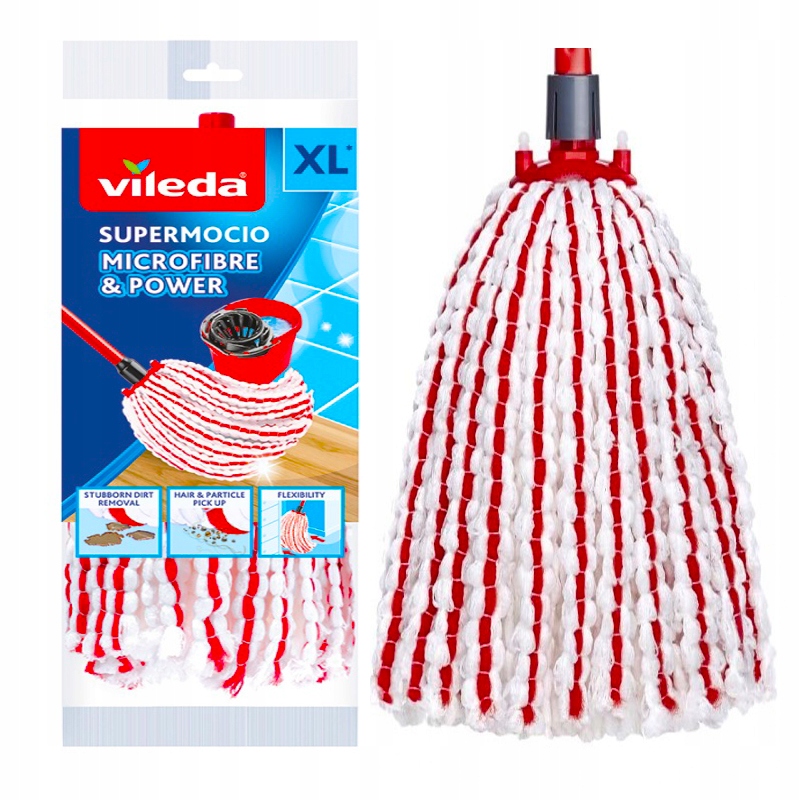 

Vileda Wkład Zapas Mop Sznurkowy Supermocio XL