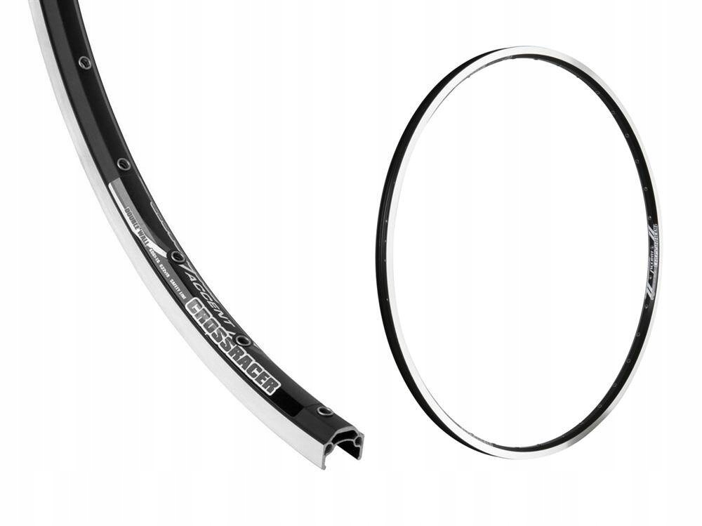 Obręcz Accent Crossracer 700C, 622x19 mm, 36 otworów, na hamulce tarczowe