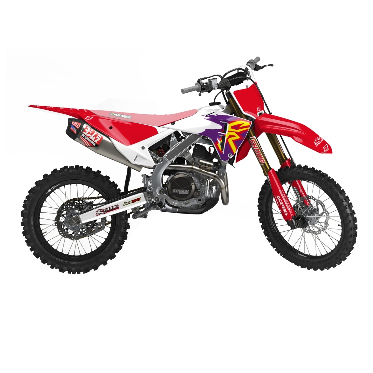Blackbird Sada Nálepiek (oklein) Honda Crf 250R '25 Crf 450R '25 Retro
