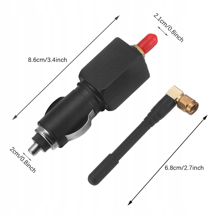 1MHz-6.5GHz wielofunkcyjny anty-szpieg Blokada sygnału GPS samochodu Model DM-K18