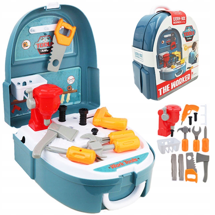 

Warsztat Zestaw Majsterkowicza Plecak 2w1 Woopie