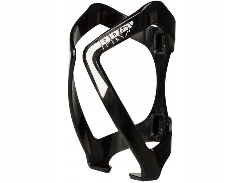 Koszyk na bidon Pro PRBC0029 Czarno-biały
