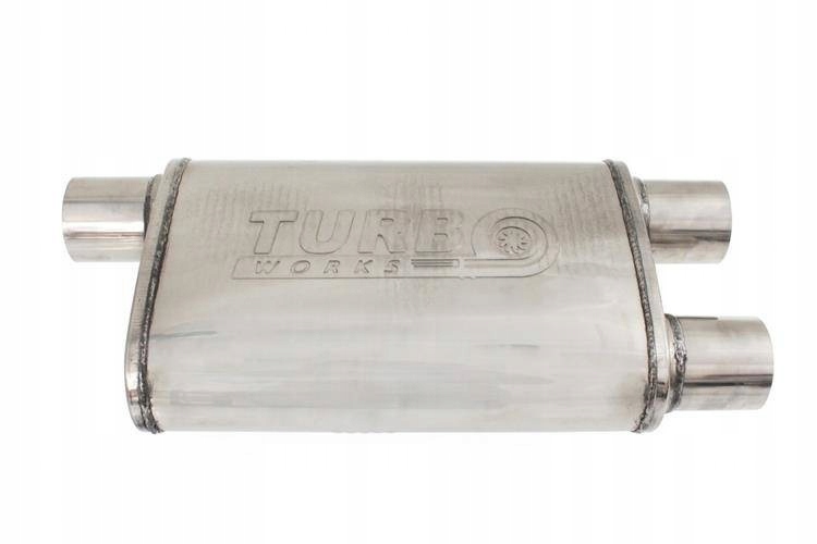 Tlumič pod škrticí klapku TurboWorks 63 mm 304SS