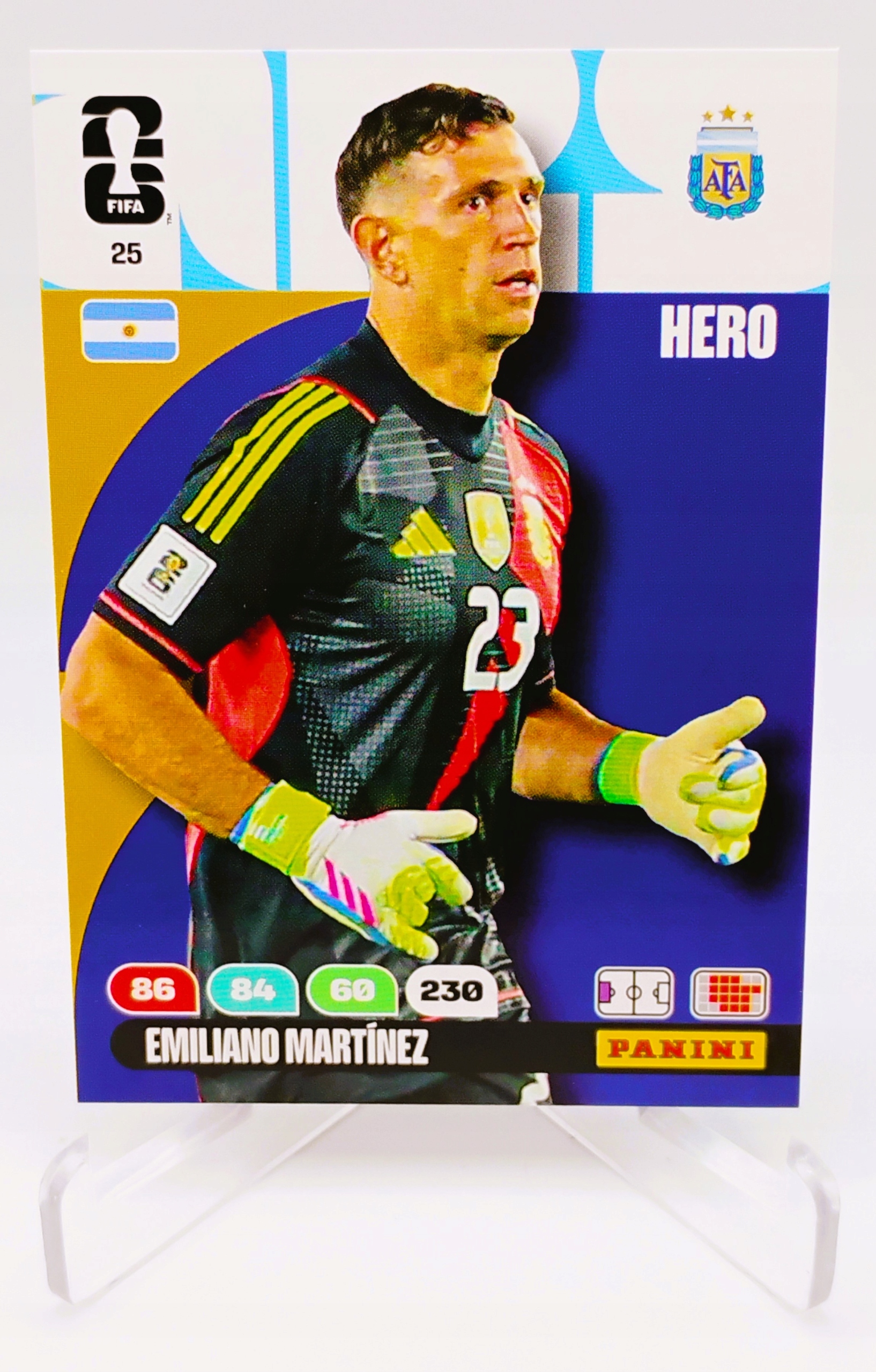 Panini World Cup 2026 Core Hero 25 Emiliano Martinez Argentyna