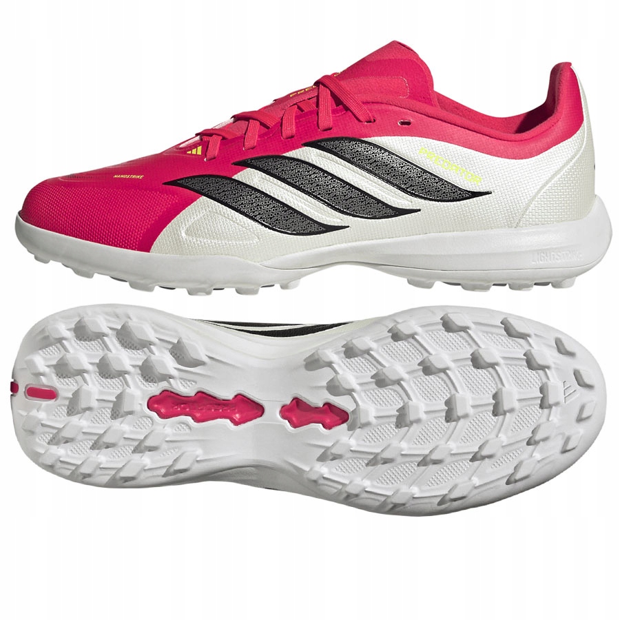 Adidas Predator League Jr Tf Jr (36 2/3) Boty Turfy Unisex Jr Červená