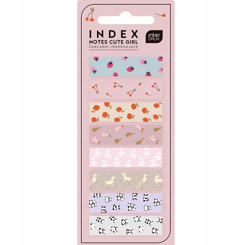 

Karteczki Samoprzylepne Zakładki Indeksujące Cute