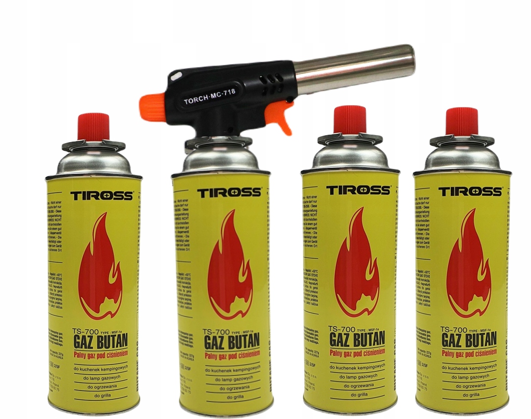 

Palnik Gazowy Ceramiczny Lutlampa 360° 4 Naboje