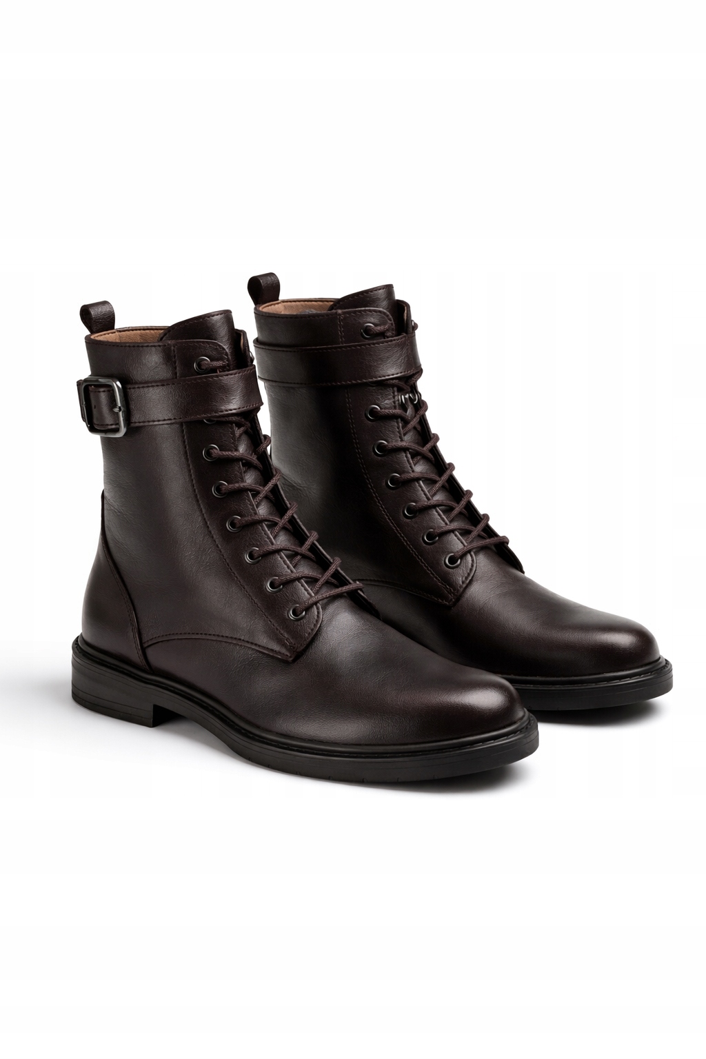 Hnědé Dámské Kotníkové Boty S Podrážkou 36 1I3A