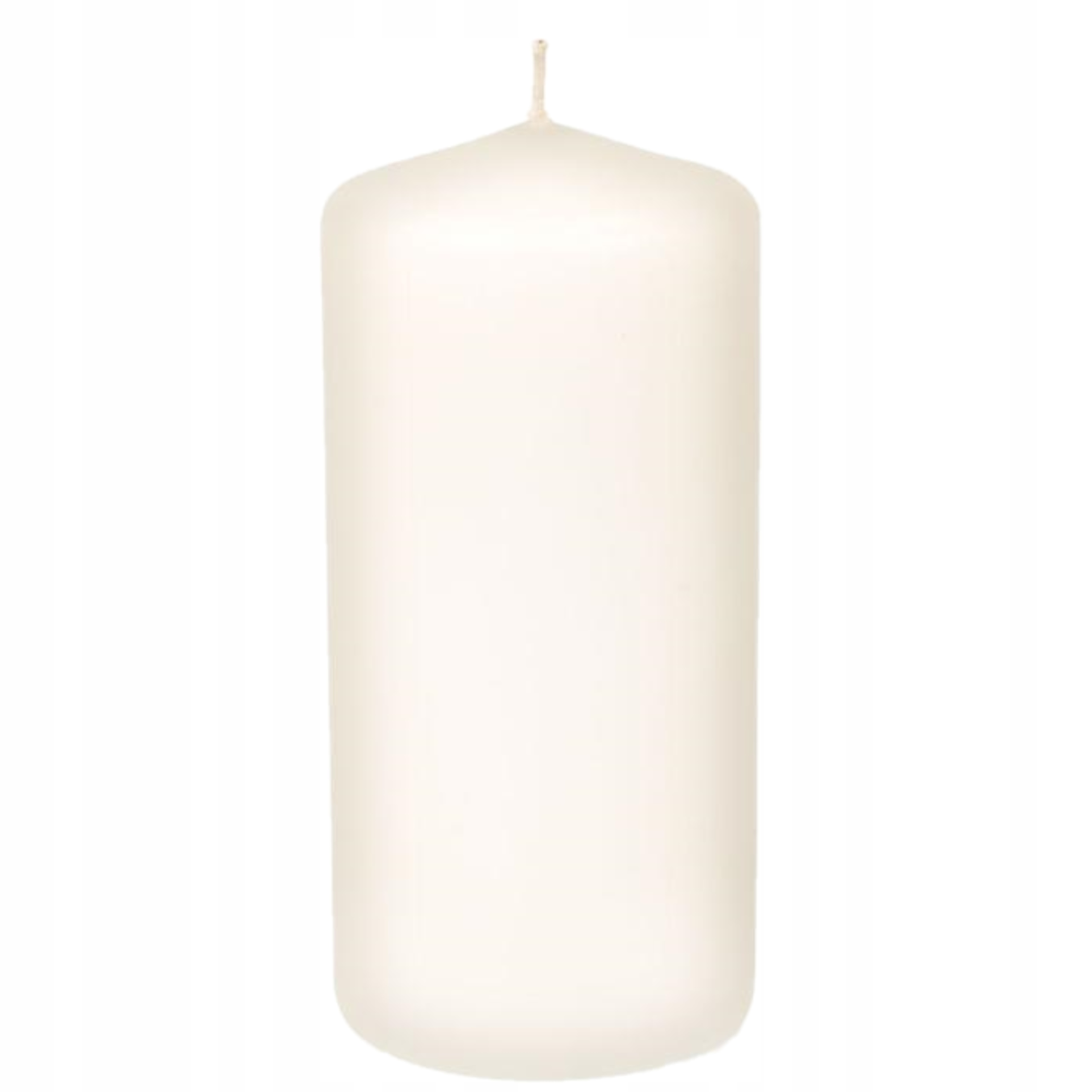 

Świece świeczki bryłowe Zestaw walec Białe 10CM