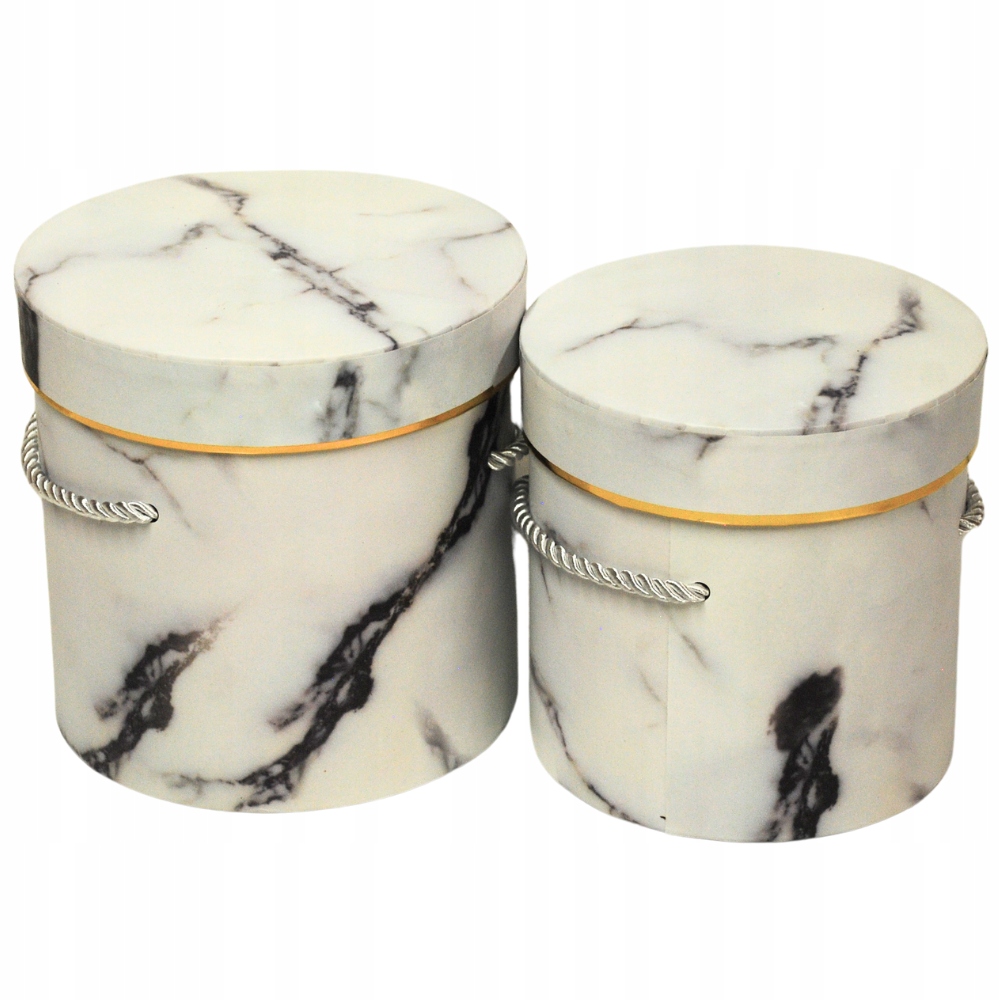 PUDEŁKO PUDEŁKA NA KWIATY PREZENT FLOWER BOX NA KWIATY KLP 2SZT OZODBA Marka bez marki