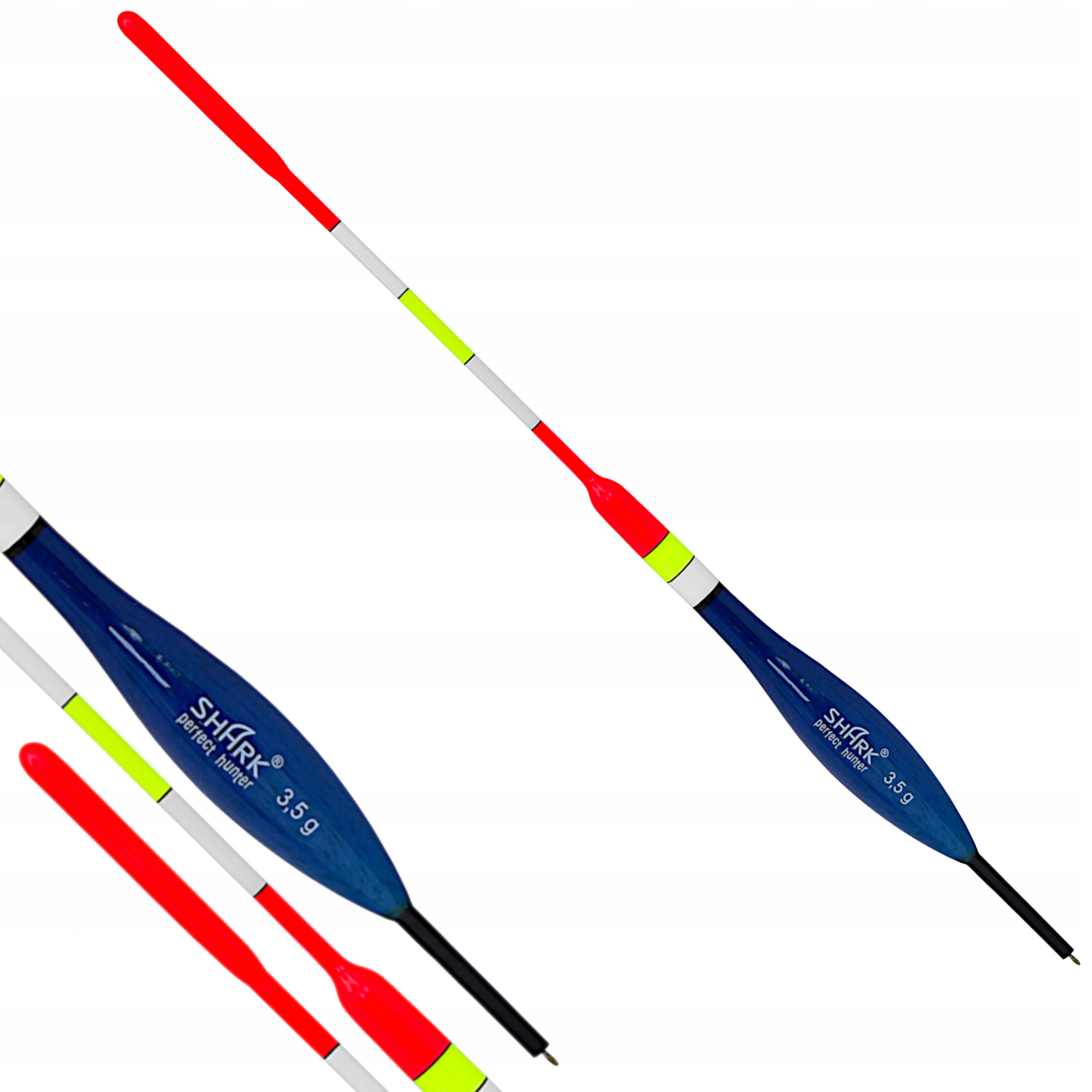 Spławik Przelotowy z Balsy Shark 3,5 g 22,5 cm