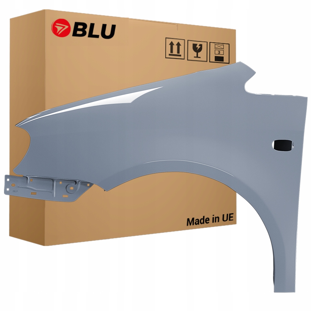 Blu Blatník Vw Caddy III 3 2K LD7X levý šedý 04-10 přední