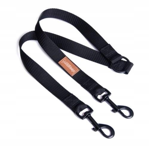 

Dwójnik Do Smyczy 2,5 cm-Czarny