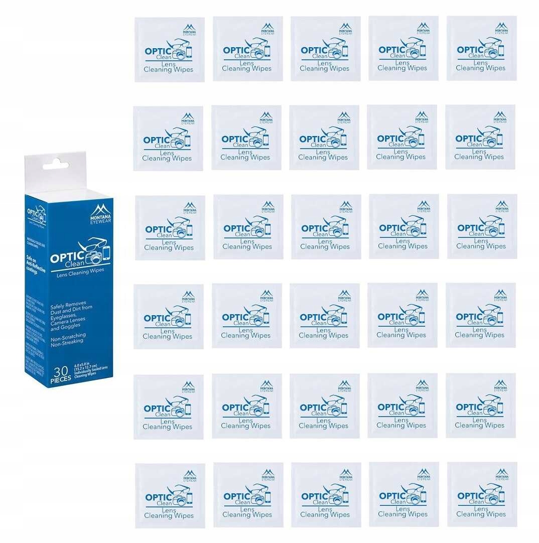 

Chusteczki do okularów Optic Clean 30szt