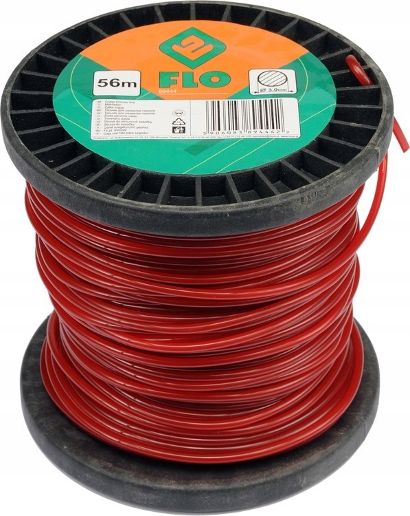 

Żyłka tnąca kwadratowa 3mm 56m 89454 Flo