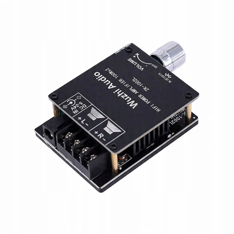 

Wzmacniacz audio 2 x 100W TPA3116 Bluetooth 5.0