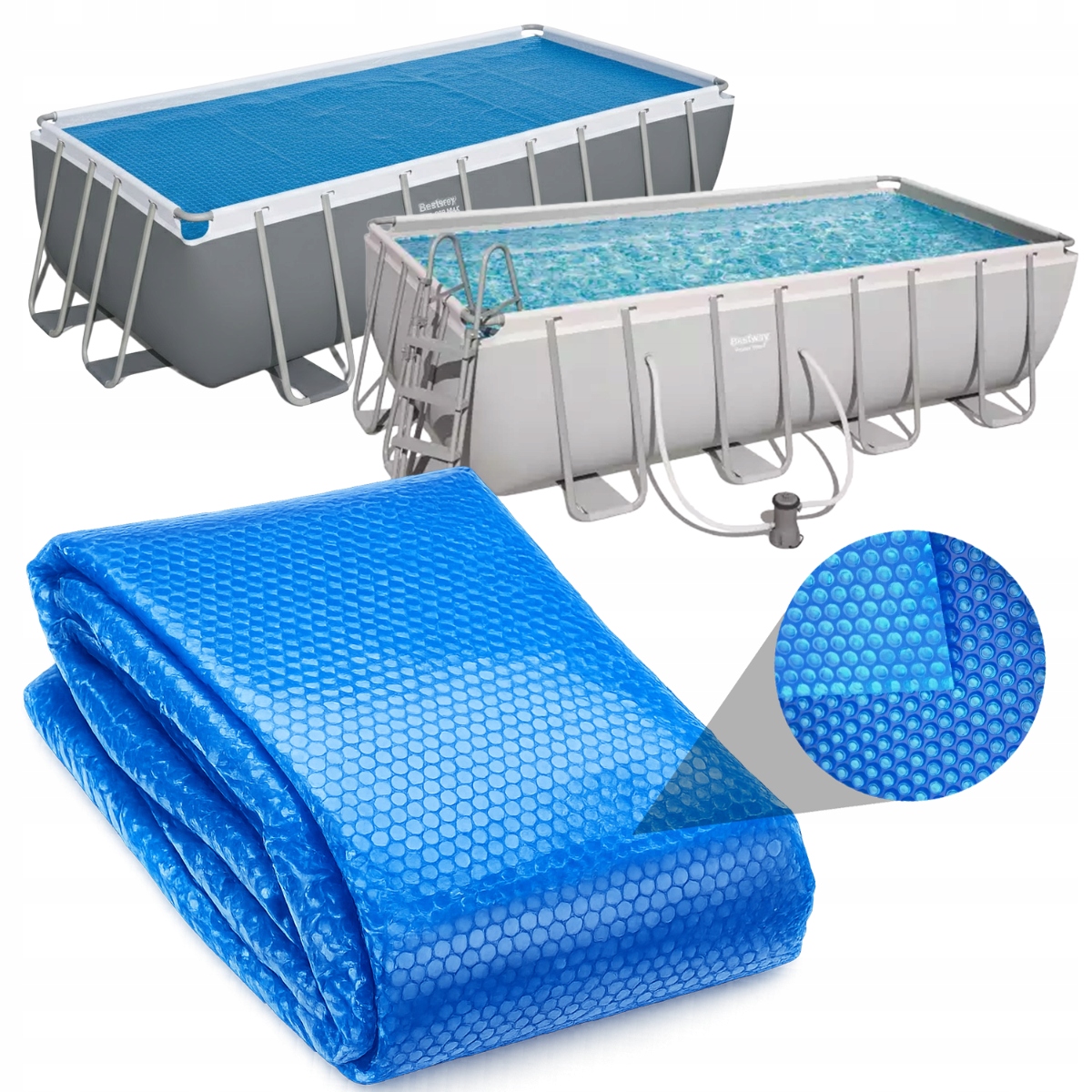 Silná Tepelná Krycí Plachta Krytka Je Vhodná Do Bazénu Bestway 56670