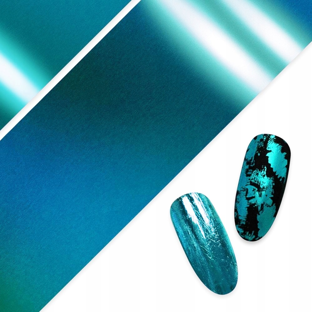 

F12 Folia Transferowa 10cmx4cm Turkusowa