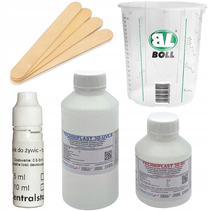 

Żywica epoksydowa bezbarwna barwnik kubki