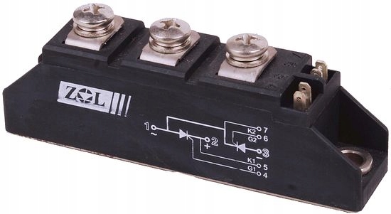 Moduł tyrystorowy MTC110-16 110A 1600V SKKT106