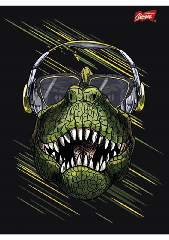 

Zeszyt A5 32k kratka T-rex Unipap