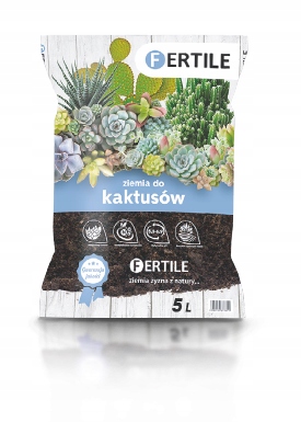 

Podłoże, ziemia Kaktusy i Sukulenty 5L Fertile