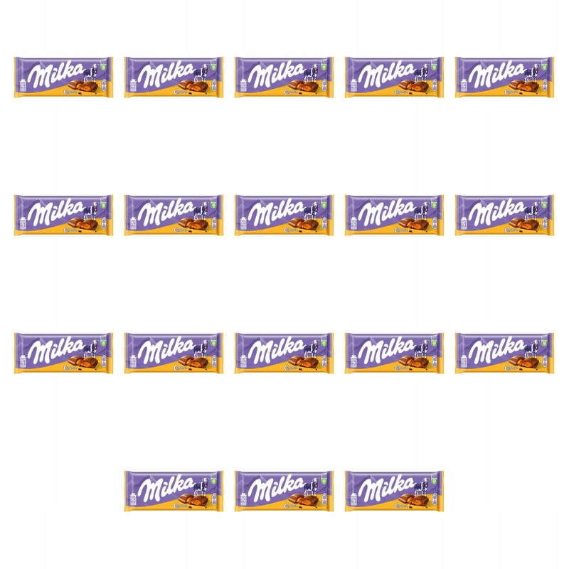 Milka Caramel 100g X18