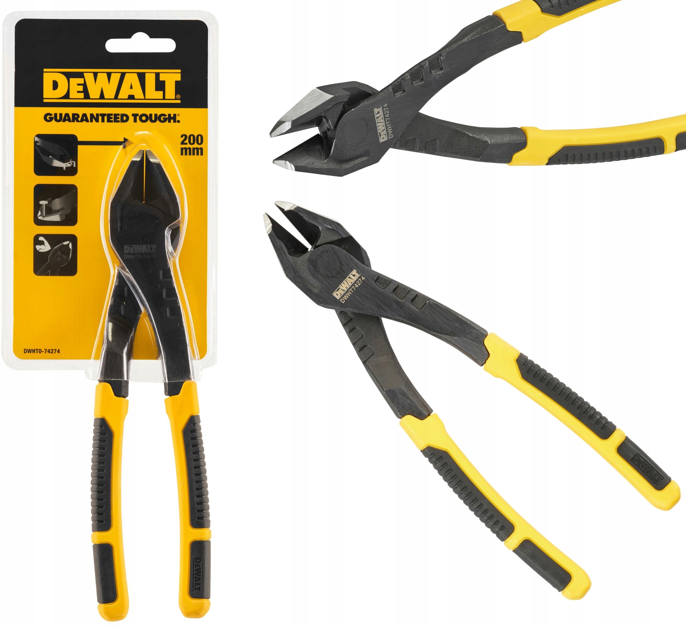 Kleště Štípací Boční Pro Řezání 200 MM Dewalt DWHT0-74274