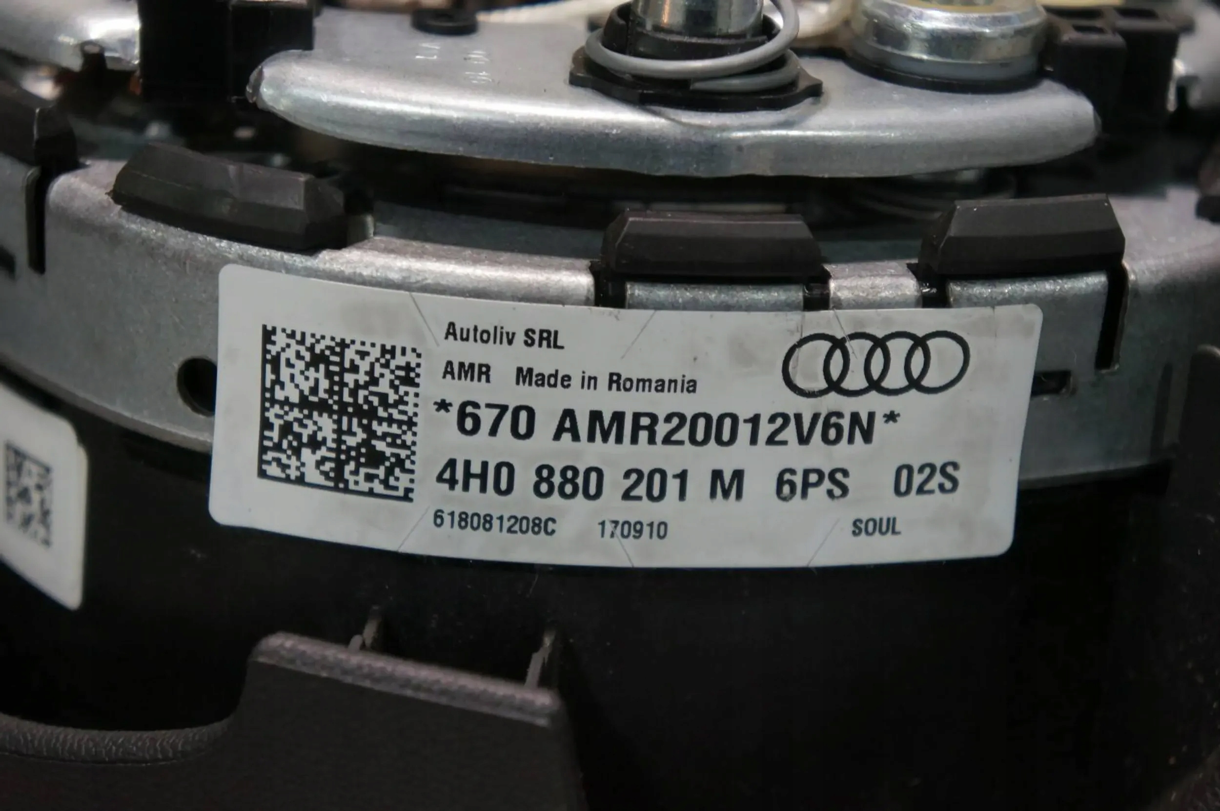 подушка подушки безопасности водители Audi A8 S8 D4 4H 4H0880201M