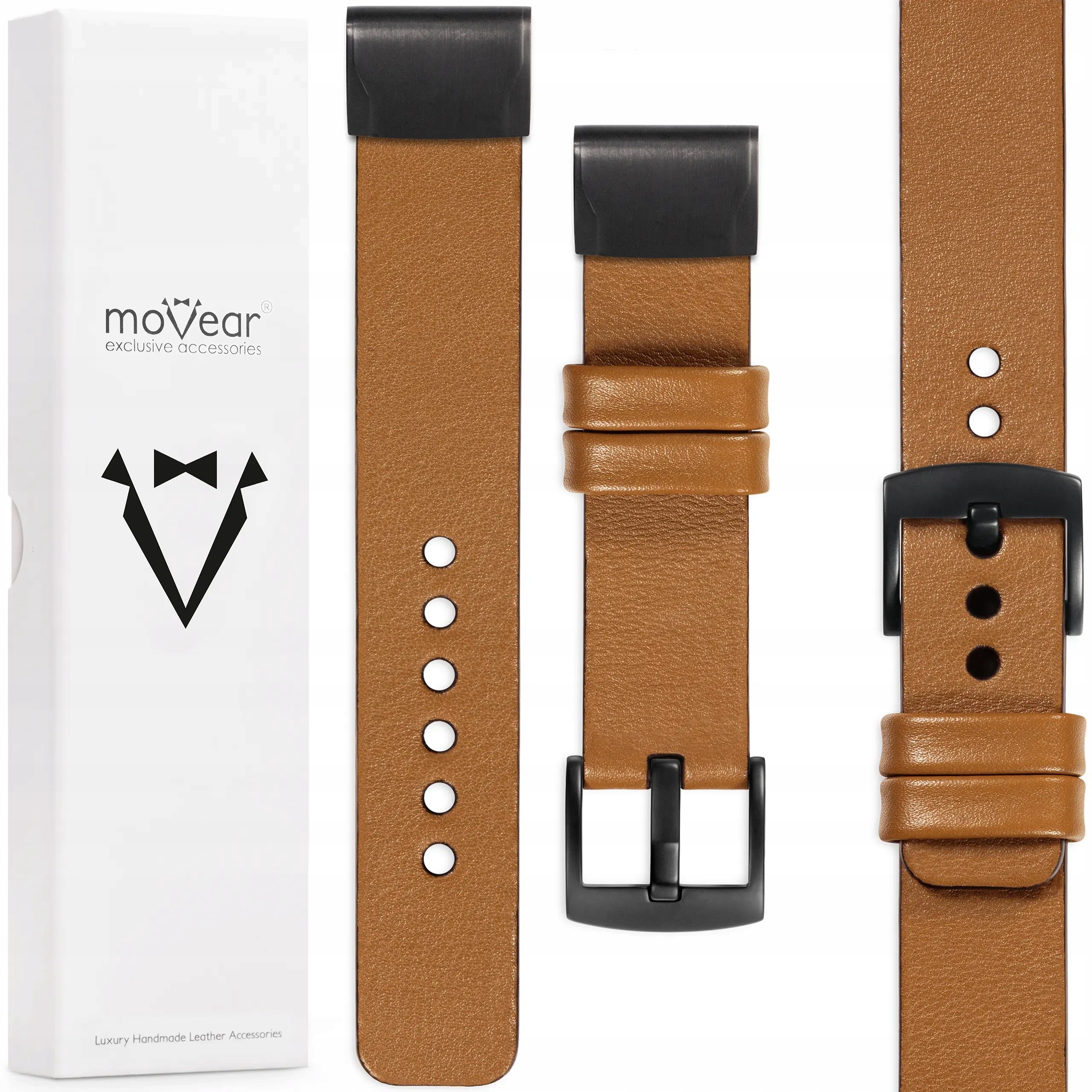 Prémiový pásek pro Garmin Fenix 8X 7X 6X 5X Epix QuickFit 26 Movear